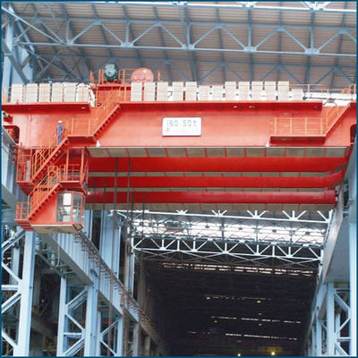200 トンの二重ビーム製鉄所のひしゃくクレーンの鋳造のひしゃくクレーン