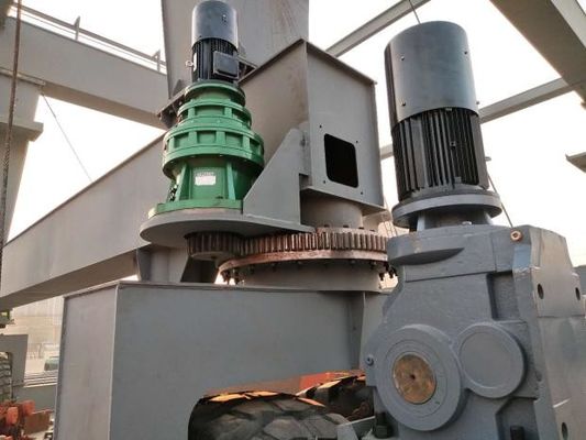 5 - 500トン 容量 RTG クレーン 電動 双軸 ゴム タイヤ ゲントリー クレーン