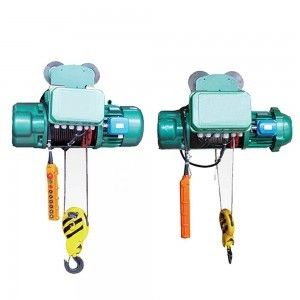 倉庫のための電気ワイヤー ロープの起重機の揚げべら 250kg を移動する耐圧防爆