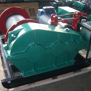 鉱山の場所の最高速度電気ワイヤー ロープのウィンチJKモデル5KN - 100KN
