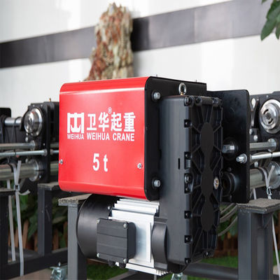 橋クレーンのためのモーターを備えられた電気1 - 10トンのモノレール ワイヤー ロープ起重機